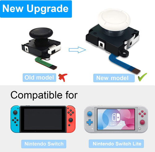 Brhe Kit De Reparación De Joystick Analógico 3d De Repuesto