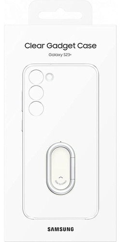 Samsung Clear Gadget Case Original Para Galaxy S23 Plus