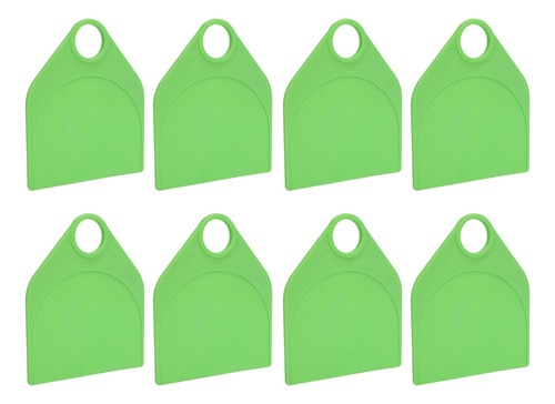 Pieza En Blanco Para Identificación De Ganado, 50 Piezas, Re