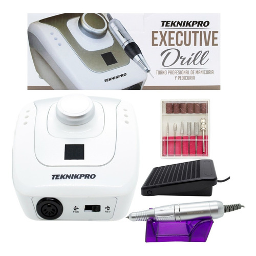 Teknikpro Executive Drill Torno Profesional Manicuria Cuotas