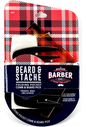 Kit De Barba Y Bigote Waveenforcer Authentic Barber Series