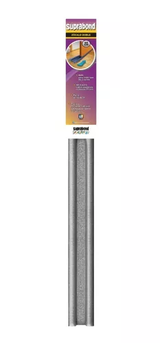 Zócalo Burlete Suprabond Doble Bajo Puerta 120cm - Gris