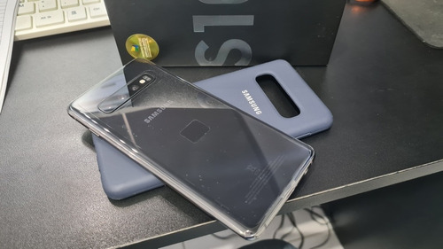 Celular Samsung Galaxy S10 128 Gb Dual Sim Preto Novissimo