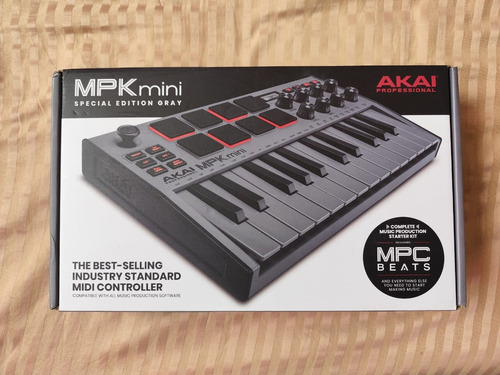 Controlador Midi Akai Mpk Mini