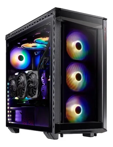Caja E-atx Xpg Battlecruiser Black Argb