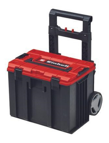 Maletín Apilable Caja Transportable Einhell E-case Ruedas Color Rojo