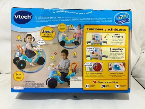 Moto de carreras 3 en 1 VTech