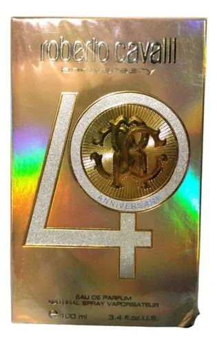 Perfume 40th Anniversary By Roberto Cavalli 100ml Ed. Limitada