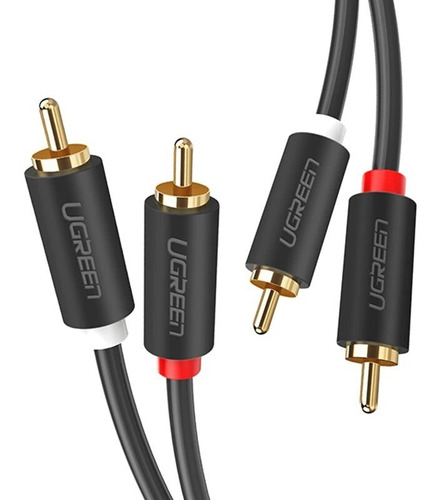 Cable 2 Rca A 2 Rca De Audio 2 Metros Ugreen