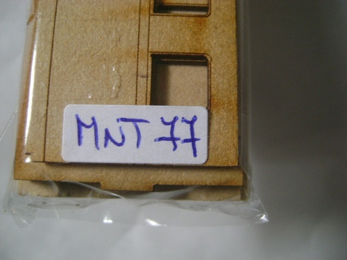 Imagen 9 de 9 de Nico Ganz Cabina Catamarca Kit Fibrofacil H0 (mnt 25)