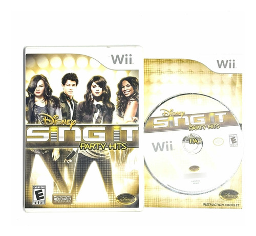 Disney Sing It Party Hits - Juego Original Nintendo Wii Ntsc (Usado)