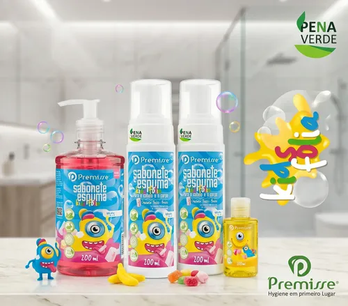 Sabonete Espuma Para Banho Infantil 200ml - Tutti Fruit | MercadoLivre