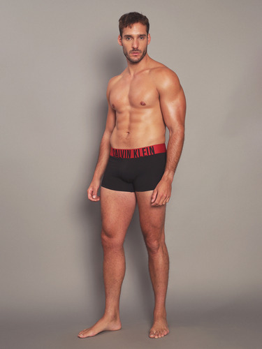 Pack 3 Bóxers Trunk Intens Power Negro Calvin Klein