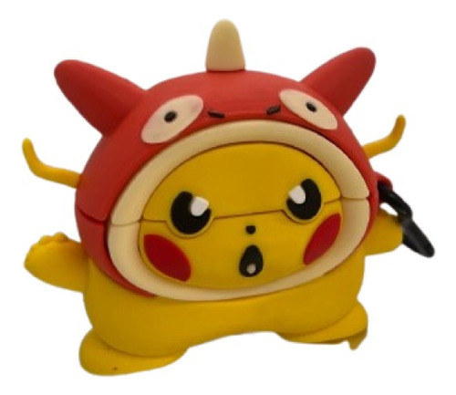 Fundas Case Para Airpods 2 Pro Tws Genericos Pikachu Pokemon Naranja Pikachu Pokémon