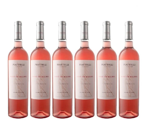 Caja X 6 - Piattelli Premium Rosé De Malbec