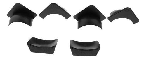 6 Set De 3 Protectores De Plástico Para Mesa De 6 Piezas