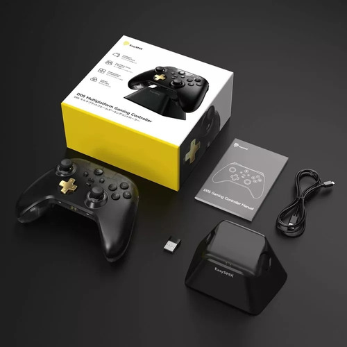 Controle Joystick Sem Fio Easysmx D05 Com Dock Hall Effect