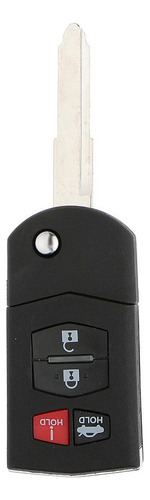 Che 4 Botones Remote Key Cover Housing Case 6cx-5