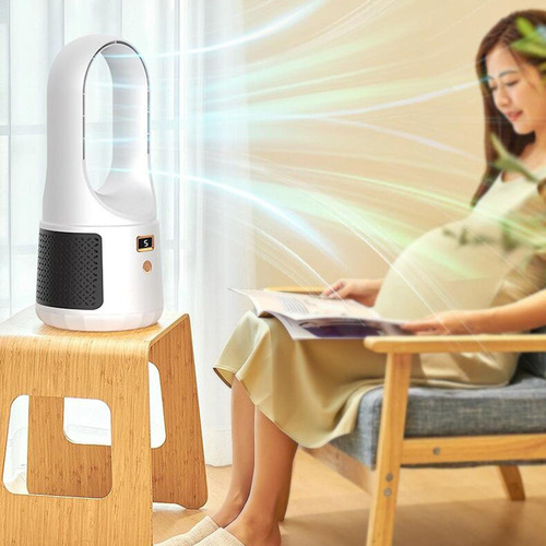 Shaoke Ventilador Portátil Sin Aspas Ventilador De Mesa 6