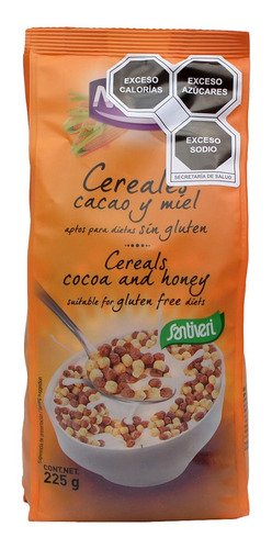 Cereal Santiveri Cacao Y Miel Sin Gluten 225g