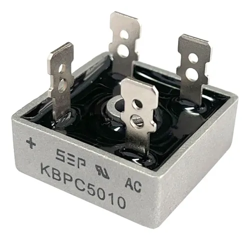 Ponte Raddrizzatore KBPC5010 &ndash; 50A 1000V &ndash; 4 Pin &ndash; Nuovo &ndash; Elettronica