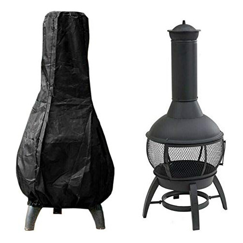 Funda Chimenea De Patio Exterior, Funda Protectora Resi...