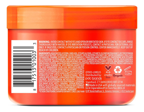 Cantu Crema Rizadora De Coco Con Manteca De Karité Para Cabe