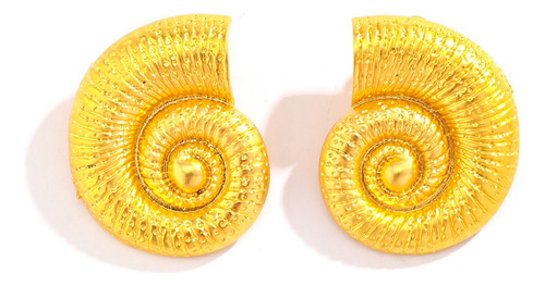 Pendientes Tipo Piercing Estilo Punk Big Conch Para Mujer, V