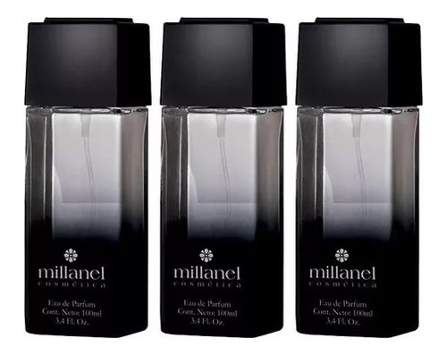 Combo Millanel De 3 Fragancias Alternativas Masculinas  60ml