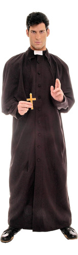 Underwraps Priest De Lujo Para Hombre, Talla Grande,