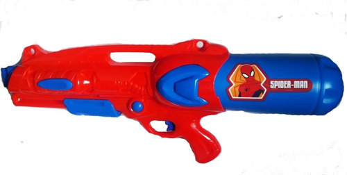 Pistola De Agua Recargable Spiderman Marvel Pileta