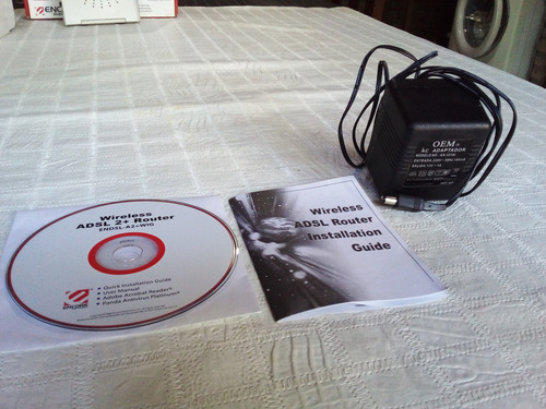 Router Encore Wireless Adsl 2+router Endsl-a2+wig (Usado)