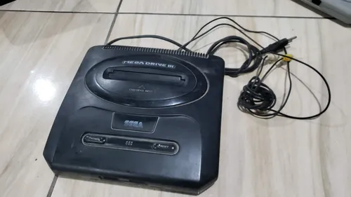 comprar Mega Drive 3 Só O Console Sem Nada Com Defeito Sem Imagem
