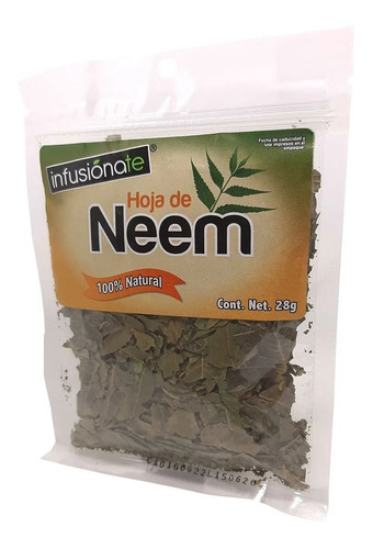 Té Infusiónate Hoja De Neem Mezcla Herbal 100% Natural 28g