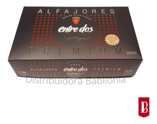 Alfajor Premium  Entre Dos  -caja Estuchex12 Regalo Obelisco