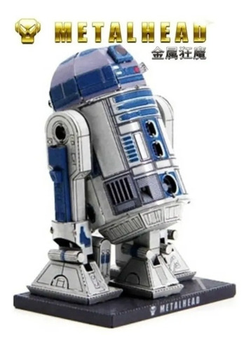 Puzzle De Metal 3d Delorean Star Wars R2d2 Otros