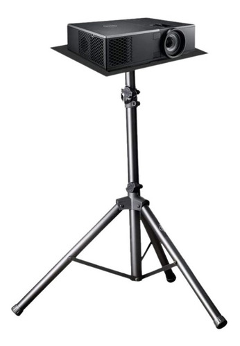 Imagen 1 de 10 de Soporte Para Proyector Tripode Pie Plegable Bandeja Mesa