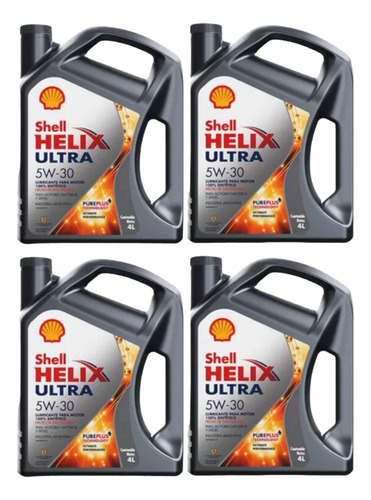Aceite Shell Helix Ultra 5w30 Sintético 16 Litros