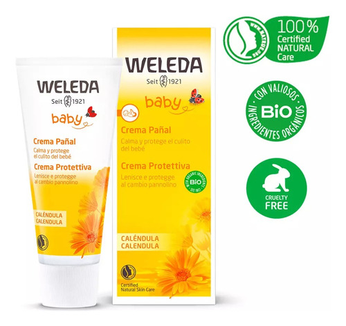 Weleda Crema Pañal De Caléndula 75ml