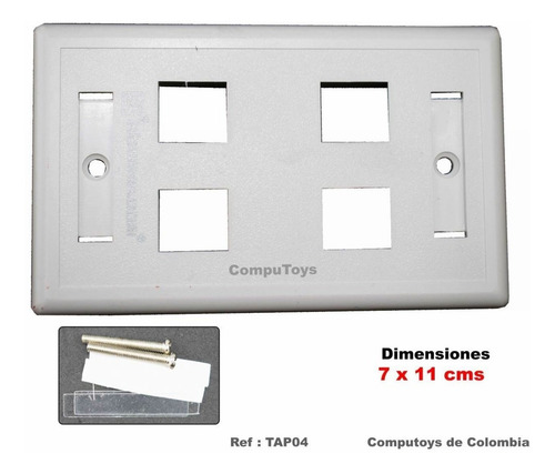 Imagen 3 de 6 de Tapa Pared 4 Keystone Estandar Ref: Tap04 Computoys Sas