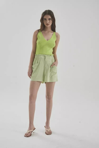 Short Fresco De Lino Botne Mujer Sweet 