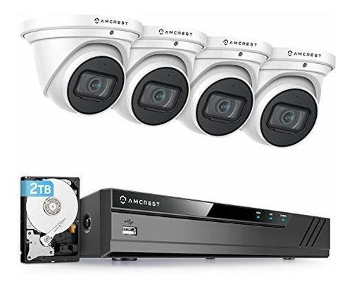 Sistema De Cámara De Seguridad 4k Con Nvr 4k 8ch Poe, ...