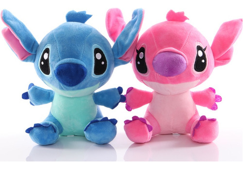 Peluche Lilo & Stitch X 2 Unidades 20 Cm.