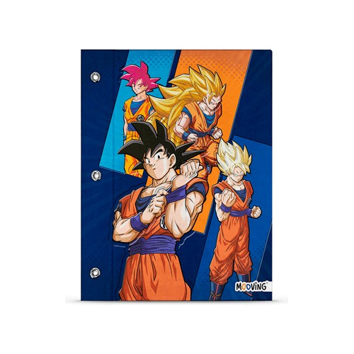 Carpeta Mooving Escolar C/ Cordon Dos Tapas Nº 3 Dragon Ball