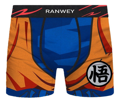 Calzoncillo Boxer Traje Goku Dragon Ball Ranwey Bx018