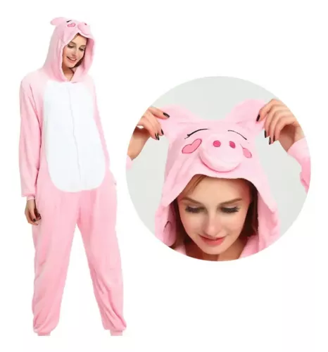 borde lucha invadir Pijama De Chanchito Mujer | MercadoLibre 📦