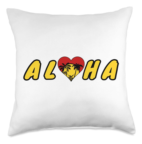 Hapa Designs Aloha-palm Trees, Hammock, Beach, Sunset Scenep