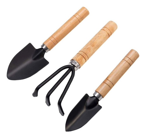 Set Mini Herramientas Para Jardín Jardinería 3 Piezas