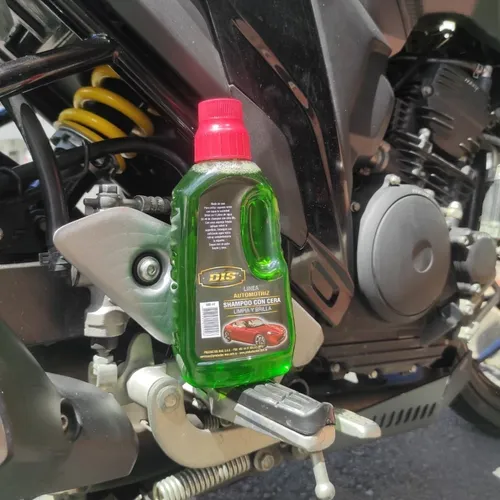Shampoo Con Cera Super Brillo Esponja + Aditivo
