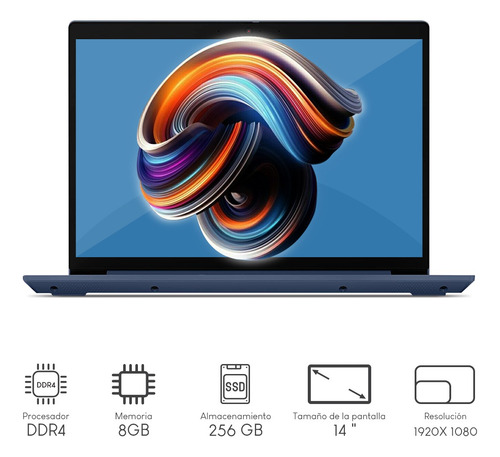Laptop Lenovo Ideapad 3 14iau7 Intel Ci5 8gb 256gb + Regalo